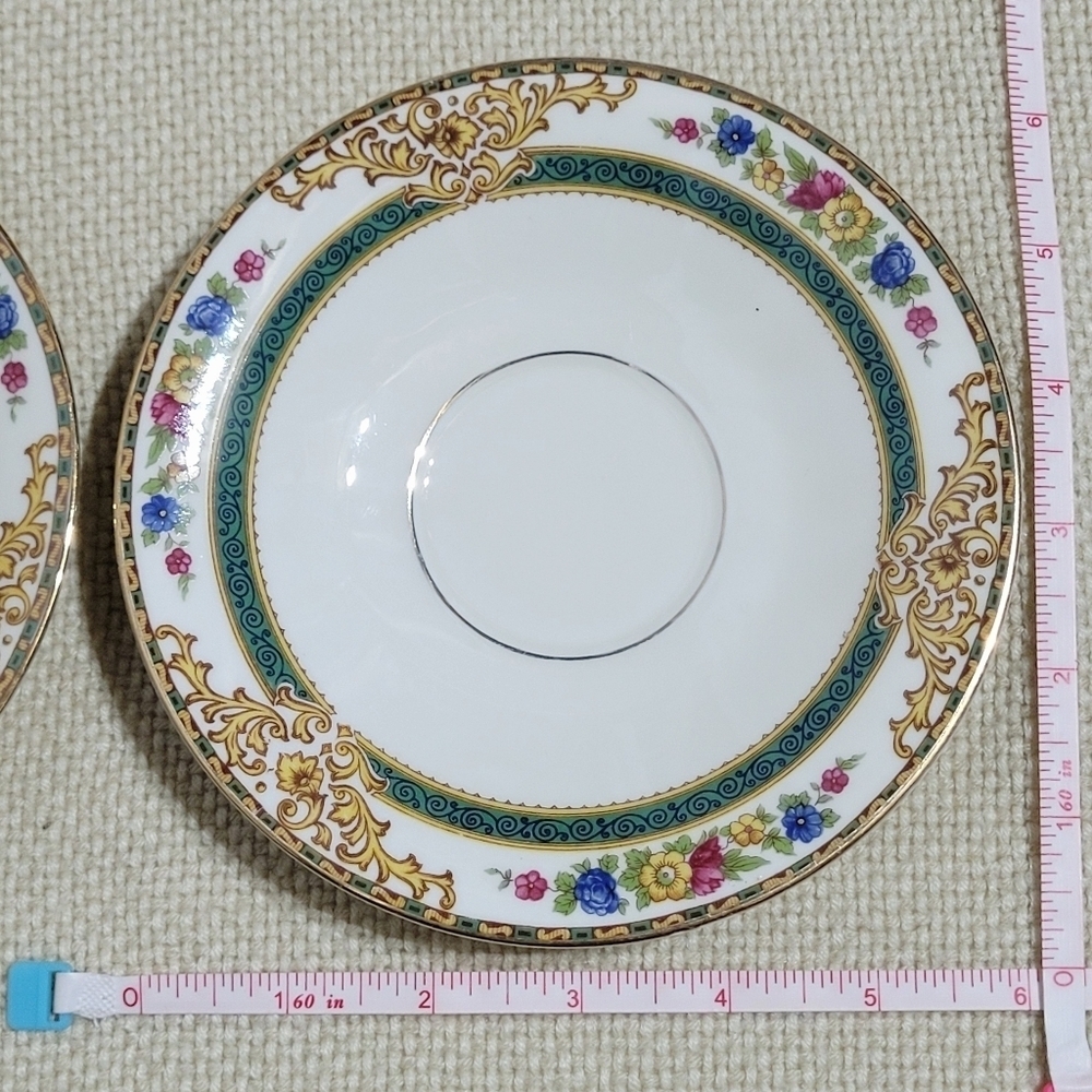 Vintage Cottswold Footed Boullion Cup & Saucer (2 Sets) Made in Bavaria - Picture 15 of 16